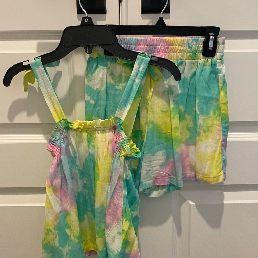 Self Esteem Girls Matching Tank & Short Set